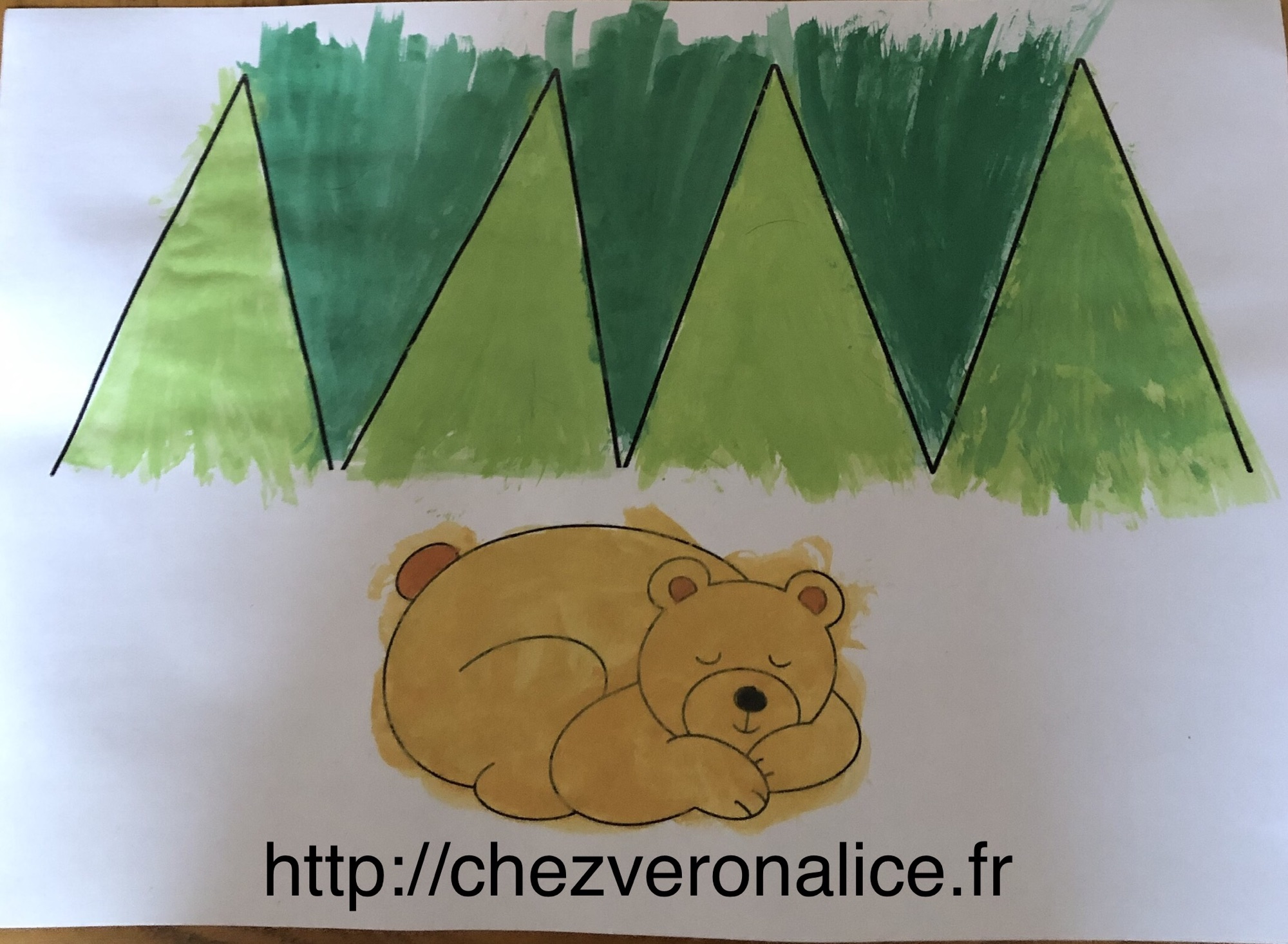 Motricité crayons de couleurs - Chez Veronalice